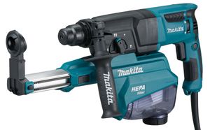 Makita HR2652J 230 V Combihamer met stofafzuigunit in Mbox - HR2652J