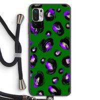 Green Cheetah: Xiaomi Redmi Note 10 5G Transparant Hoesje met koord
