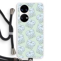 Octopussen: Huawei P50 Transparant Hoesje met koord