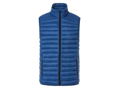 LIVERGY Heren bodywarmer (XXL, blauw)