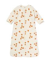 051 Slaapzak Met Afneembare Mouwen Katoen 3.0tog Uiltjes Beige (beige)