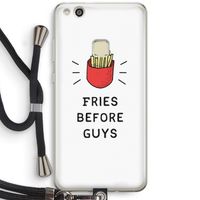 Fries before guys: Huawei Ascend P10 Lite Transparant Hoesje met koord
