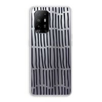 Moroccan stripes: Oppo A95 5G Transparant Hoesje