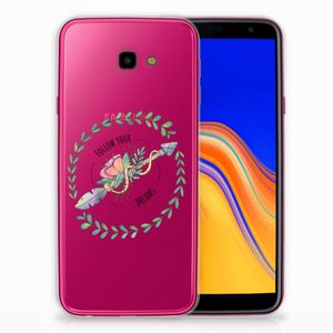 Samsung Galaxy J4 Plus (2018) Telefoonhoesje met Naam Boho Dreams