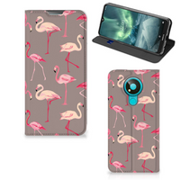 Nokia 3.4 Hoesje maken Flamingo