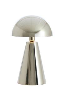 Light & Living Design tafellampSurrina zilvergrijs Ø 31cm - 1890419
