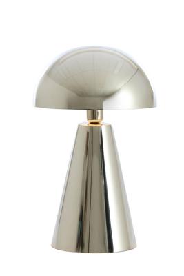 Light & Living Design tafellampSurrina zilvergrijs Ø 31cm - 1890419