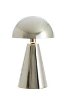Light & Living Design tafellampSurrina zilvergrijs Ø 31cm - 1890419