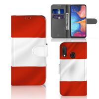 Samsung Galaxy A20e | Bookstyle Case | Oostenrijk