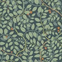 Dutch Wallcoverings Lina II - Kirke - Turquoise