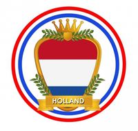 25x Bierviltjes Holland wapen thema print - thumbnail