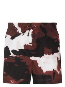 Dolce & Gabbana short de bain à imprimé camouflage - Tons neutres