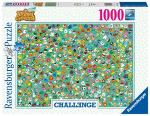 Ravensburger puzzel 1000 stukjes animal crossing