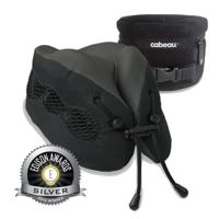 Cabeau Cool Evolution - Ademend Nekkussen met Reisetui - Black