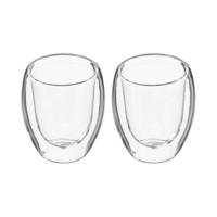 Set van koffiekopjes Secret de Gourmet Transparant Kristal 70 ml