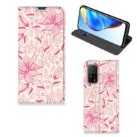 Xiaomi Mi 10T | 10T Pro Smart Cover Pink Flowers Xiaomi Mi 10T | 10T Pro Smart Cover Pink Flowers