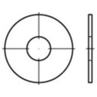 Spatbordschijven 10.5 mm 25 mm RVS A2 100 stuk(s) TOOLCRAFT 1069845