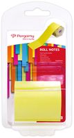 Pergamy Roll notes, ft 10 m x 50 mm, neon geel