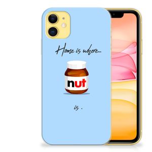 Apple iPhone 11 Siliconen Case Nut Home