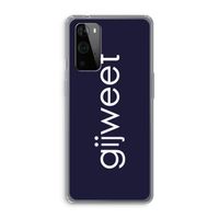 Gijweet: OnePlus 9 Pro Transparant Hoesje