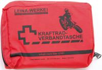 LEINA-WERKE verbandtas first aid bag leina red nylon,din13167 f.motorcyc