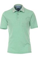 Redmond Casual Regular Fit Polo shirt Korte mouw munt - thumbnail