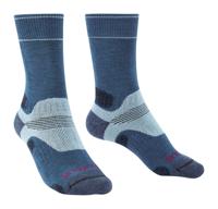 Bridgedale Midweight Merino Performance Boot Dames Wandelsok Blue Sky S