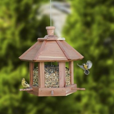 Vogelvoederhuisje (26 x 26 x 27 cm)
