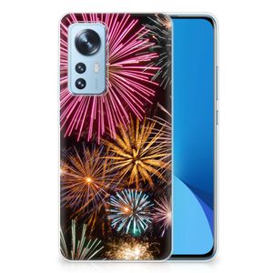Xiaomi 12 | 12X Silicone Back Cover Vuurwerk