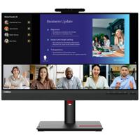 Lenovo ThinkVision T24v-30 LED-monitor Energielabel E (A - G) 61 cm (24 inch) 1920 x 1080 Pixel 16:9 6 ms VGA, HDMI, DisplayPort, USB-B, USB 2.0, USB 3.2 Gen 1 - thumbnail