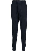 Greg Lauren pantalon de jogging à lien de resserrage - Bleu