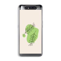 Beleaf in you: Samsung Galaxy A80 Transparant Hoesje