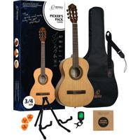 Ortega RPPC34 Guitar Picker’s Pack starterset 3/4 klassieke gitaar