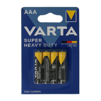 Varta Batterij AAA superlife 4 Stuks