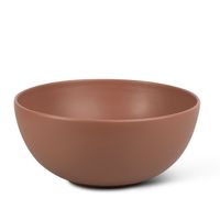 Waskom Globo T-Edge Rond 37x16 cm Zonder Overloop Mattone Waskom Globo T-Edge Rond 37x16 cm Zonder Overloop Mattone
