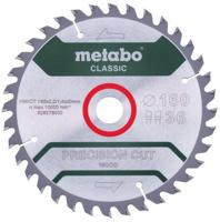 Metabo Accessoires cirkelzaagblad | "precision cut classic" | 160x20mm | z36 wz 10° - 628278000