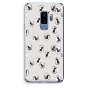 Miauw: Samsung Galaxy S9 Plus Transparant Hoesje