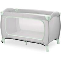 Lettino da viaggio - HAUCK - SLEEP N PLAY GO PLUS - 60 x 120 cm - Dalla nascita - Pieghevole - Ruote - Dusty Mint