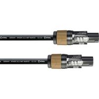 Cordial Luidspreker Kabel [1x SPK-stekker - 1x SPK-stekker] 2 x 2.5 mm² 15.00 m Zwart