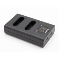 Duo oplader voor 2 camera accu's Nikon EN-EL23