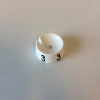 MB wit/zwart 3 voor op kledinghanger