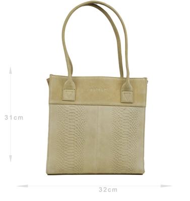 DSTRCT - Shopper sand Leer