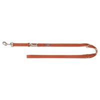 TRIXIE HONDENRIEM PREMIUM VERSTELBAAR ROEST BRUIN 200X1 CM
