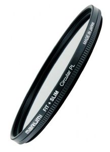 MARUMI Fit + Slim Circulaire polarisatiefilter voor camera's 6,2 cm