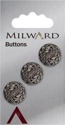 Milward Knoop Metaal Bloemblad 15mm (3 stuks)