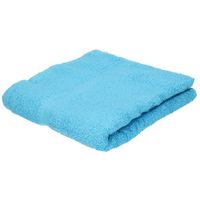 Luxe handdoeken turquoise 50 x 90 cm 550 grams   - - thumbnail