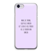 Sprong: iPhone 8 Transparant Hoesje