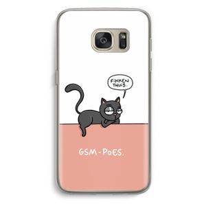 GSM poes: Samsung Galaxy S7 Transparant Hoesje