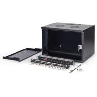 Digitus 19 network bundle, 7U cabinet and equipment, bl Zwart Digitus 19 network bundle, 7U cabinet and equipment, bl Zwart