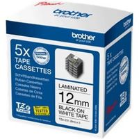 Brother TZE-231M5 labelprinter-tape Zwart op wit